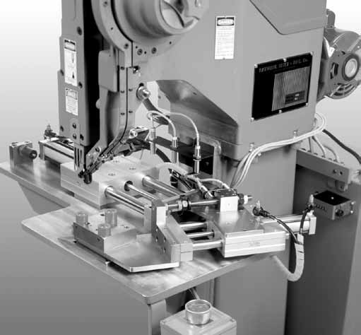 Optional Customized Fixtures for Rivet Machines Optional Customized Fixtures for Rivet Machines